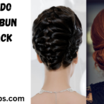 how to do braided bun for black hair